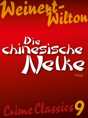 cover image of Die chinesische Nelke